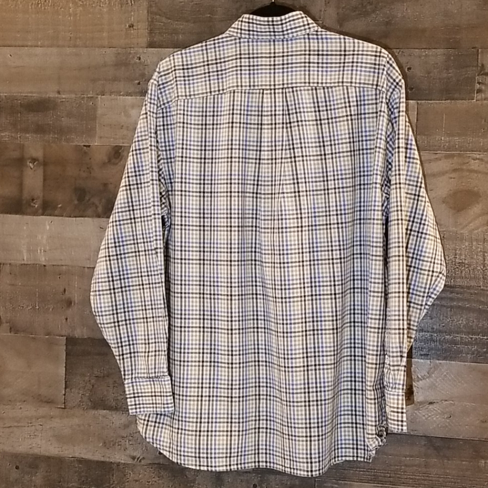 Daniel Cremieux Gingham Button Down, L - image 5
